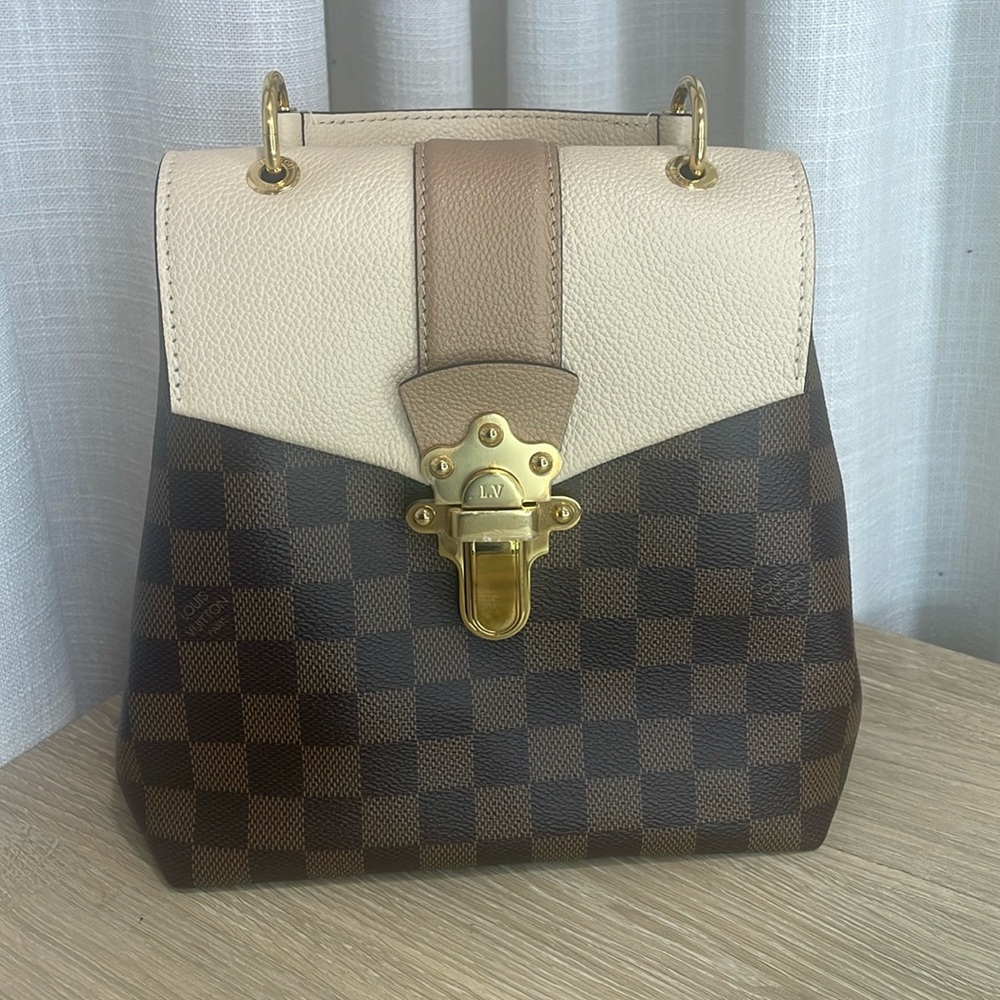 Louis Vuitton Damier Ebene Clapton 
crossbody/backpack
